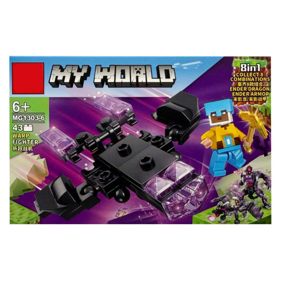 Дитячий конструктор "Minecraft" MG1303-6, 43 деталі, фото 1