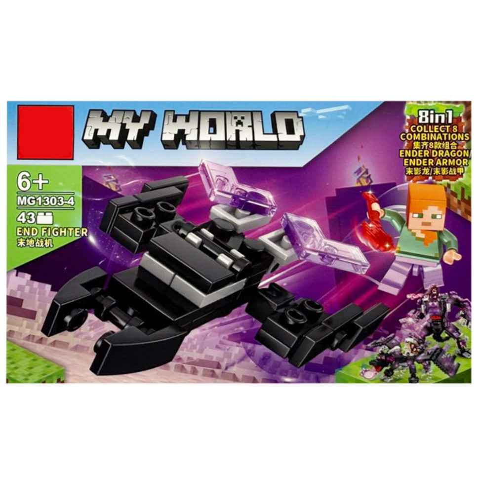 Дитячий конструктор "Minecraft" MG1303-4, 43 деталі, фото 1