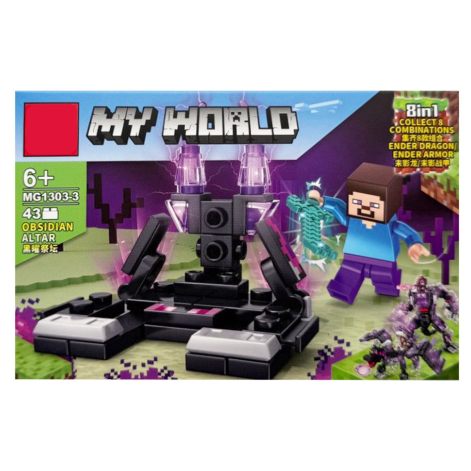 Дитячий конструктор "Minecraft" MG1303-3, 43 деталі, фото 1