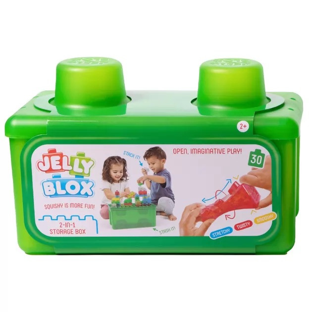 Сенсорний конструктор Jelly Blox В кейсі 2 в 1 Будуй складай 931693, фото 1