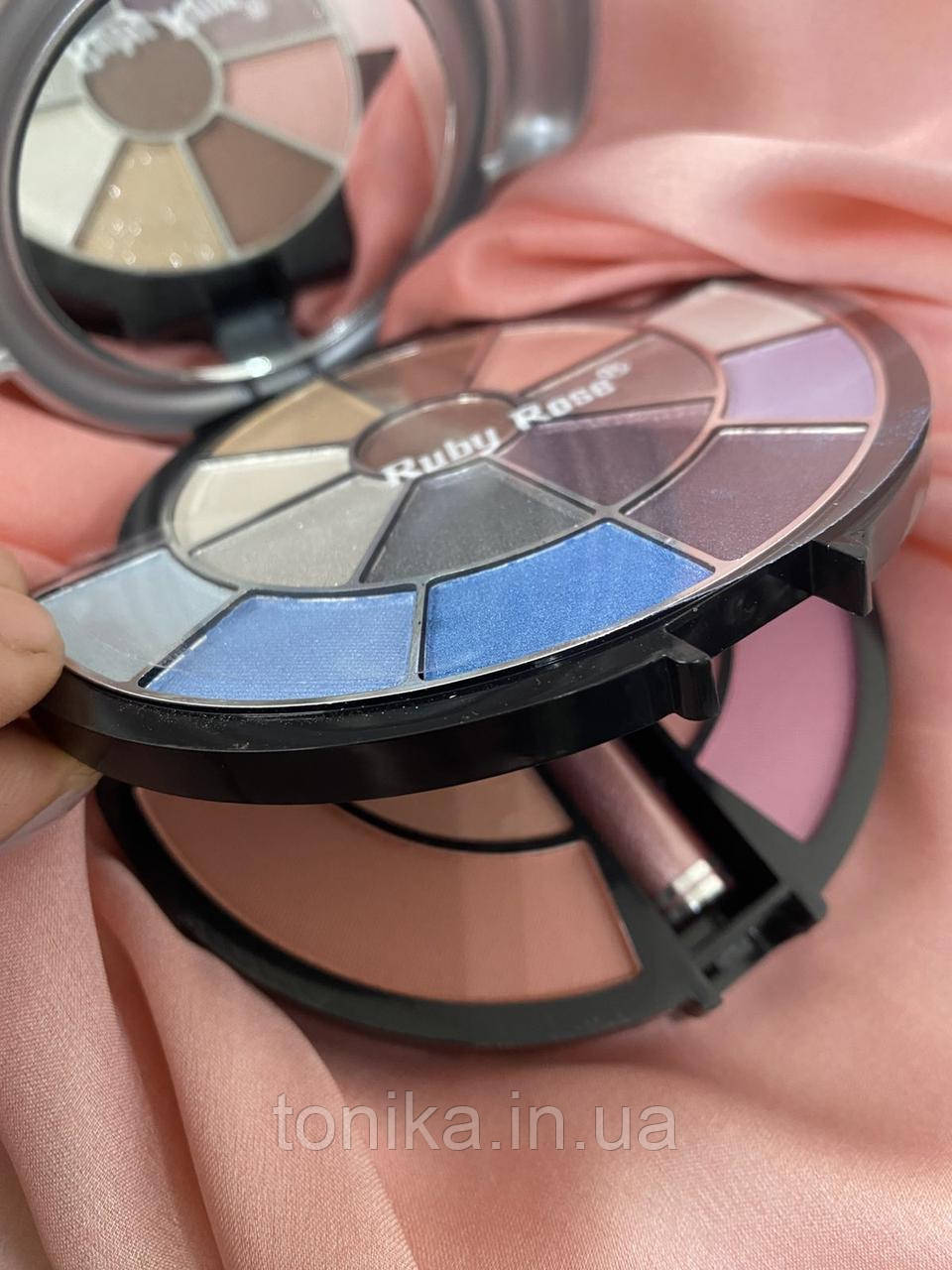 Косметический Набор для макияжа тени / румуна / тени  / блеск для губ / Палитра для макияжа, фото 1