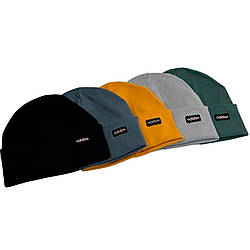 Підліткова одинарна шапка з відворотом для хлопчика і дівчинки Розмір: 50-56 (17238)