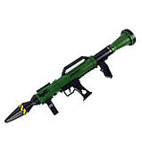 Дитячий Гранатомет РПГ Justice Force з оптичним прицілом і ліхтариком, звук, ніж, фото 3