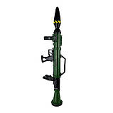 Дитячий Гранатомет М037 РПГ Базука з ножем, оптичним прицілом і ліхтариком, звук, фото 2