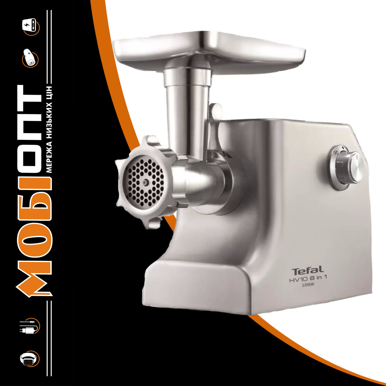 М'ясорубка Tefal NE858D38 Silver UA