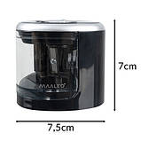 Електрична точилка Maaleo 26046, подвійна, автоматична, фото 3