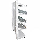 Стелаж кондитерський Рістел 1900*950 мм ТИП 7, приставний стелаж торговий, стелаж для спецій, стелаж для круп, стелаж для приправ, фото 3