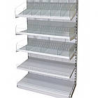 Стелаж кондитерський Рістел 1900*950 мм ТИП 7, приставний стелаж торговий, стелаж для спецій, стелаж для круп, стелаж для приправ, фото 7