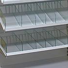 Стелаж кондитерський Рістел 1900*950 мм ТИП 7, приставний стелаж торговий, стелаж для спецій, стелаж для круп, стелаж для приправ, фото 8