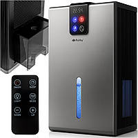Осушитель воздуха RUHHY 2,2 л 1000 мл/сутки компактный осушитель с LED, гигростатом и пультом