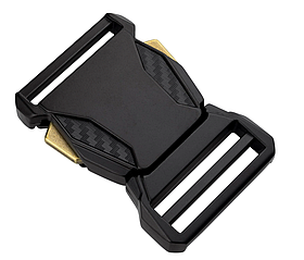 Пряжка - фастекс металевий 38мм колір Чорний М-31860