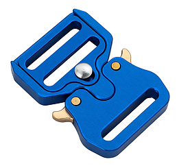 Пряжка - фастекс алюмінієвий 25мм колір Синій М-31863