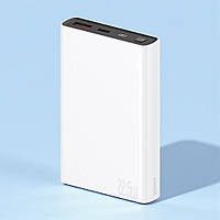 Портативний павербанк Proove Hyper Flux Plus 22.5W 10000mAh білий з швидкою зарядкою PD для смартфонів