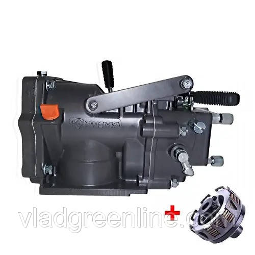 Коробка передач 1100-6 Weima у зборі з плитою та зчепленням (6 швидкостей, ВВП)