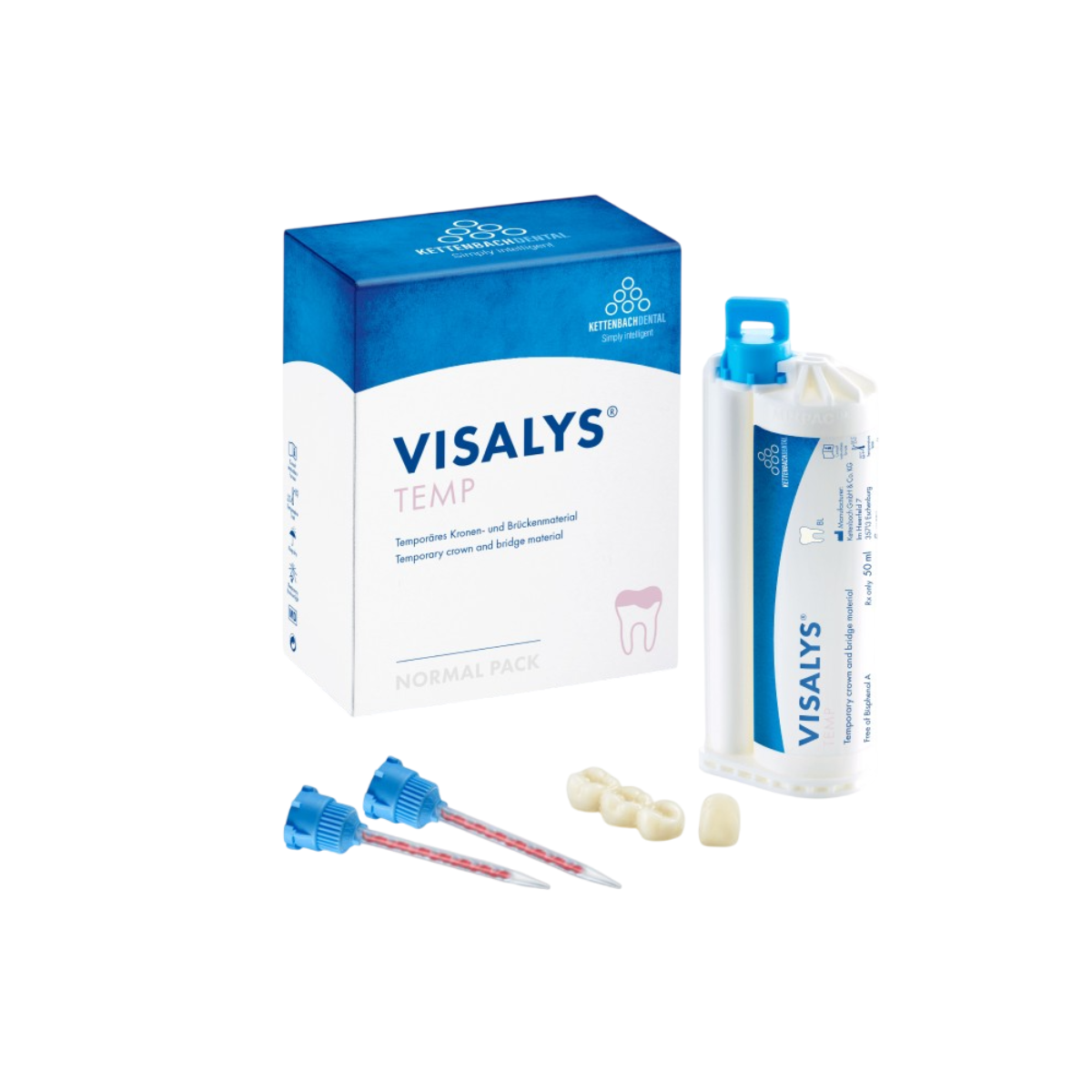 Visalys Temp A1, Візаліс матеріал для тимчасових коронок, фото 1