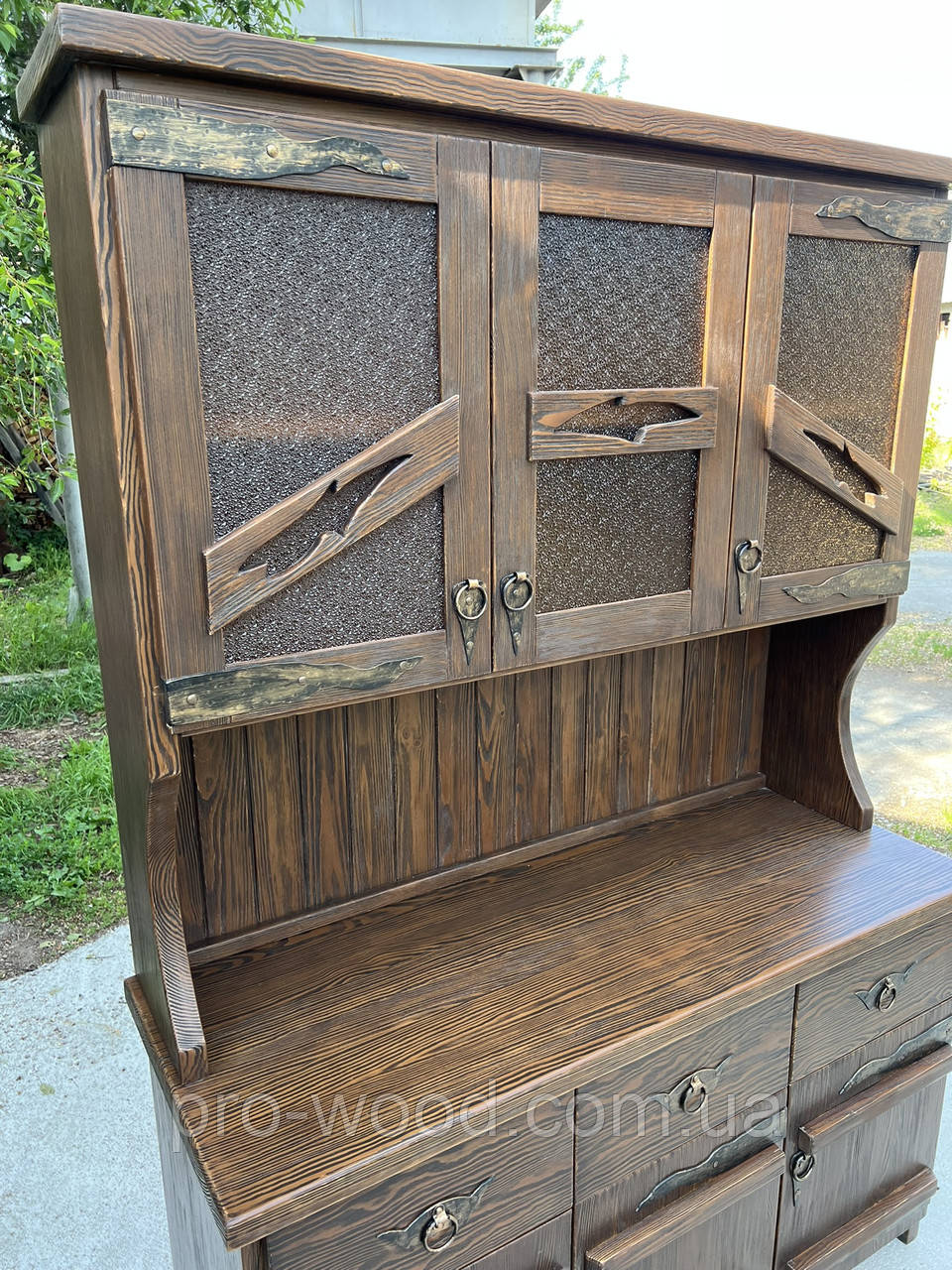 Буфет масивний під старовину, фото 1