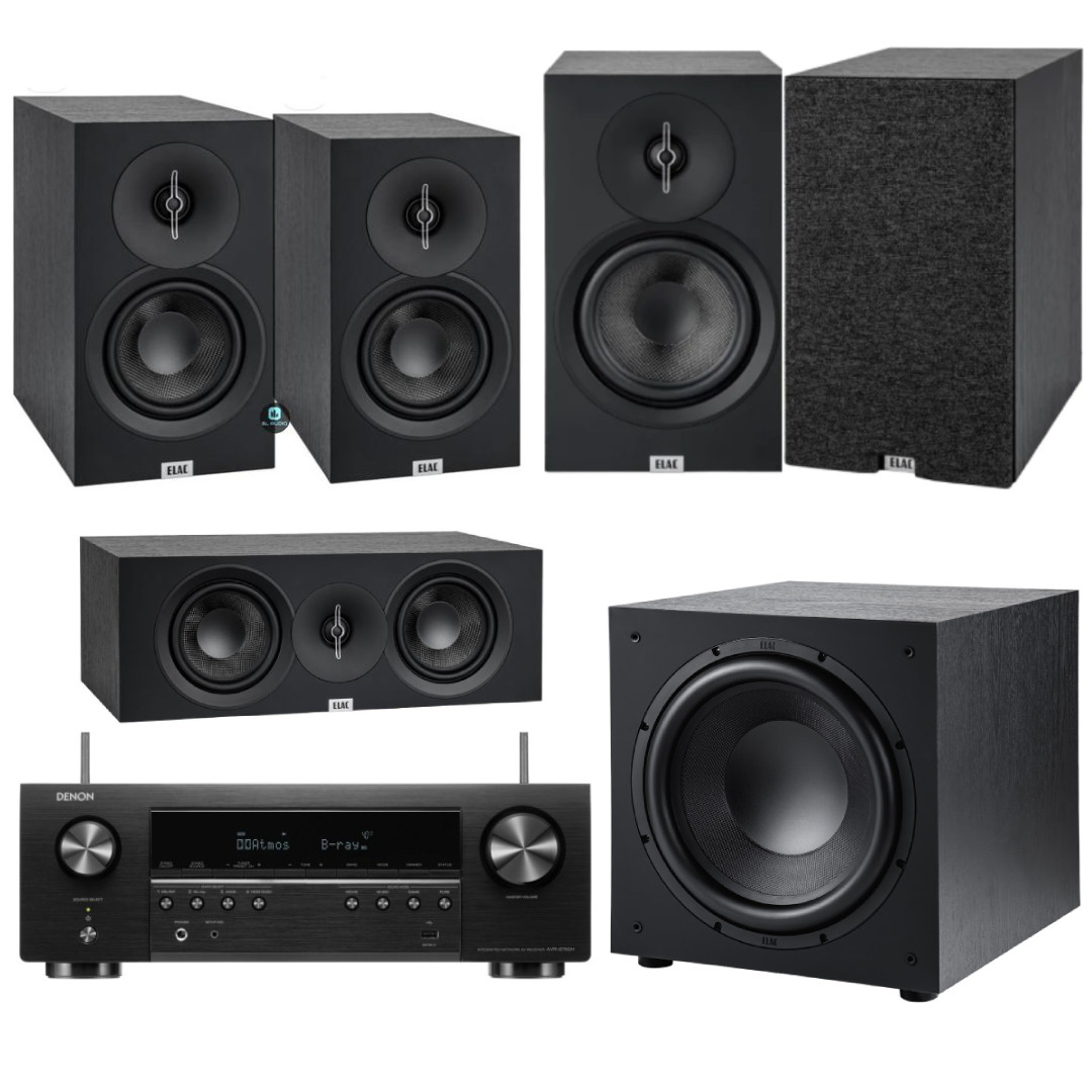 Домашній кінотеатр 5.1 Elac Debut 3.0 + Denon AVC-S670H