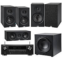 Домашній кінотеатр 5.1 Elac Debut 3.0 + Denon AVC-S670H