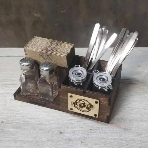 Диспенсер для столових приладів 30х15х9,5см 5мм, фото 1