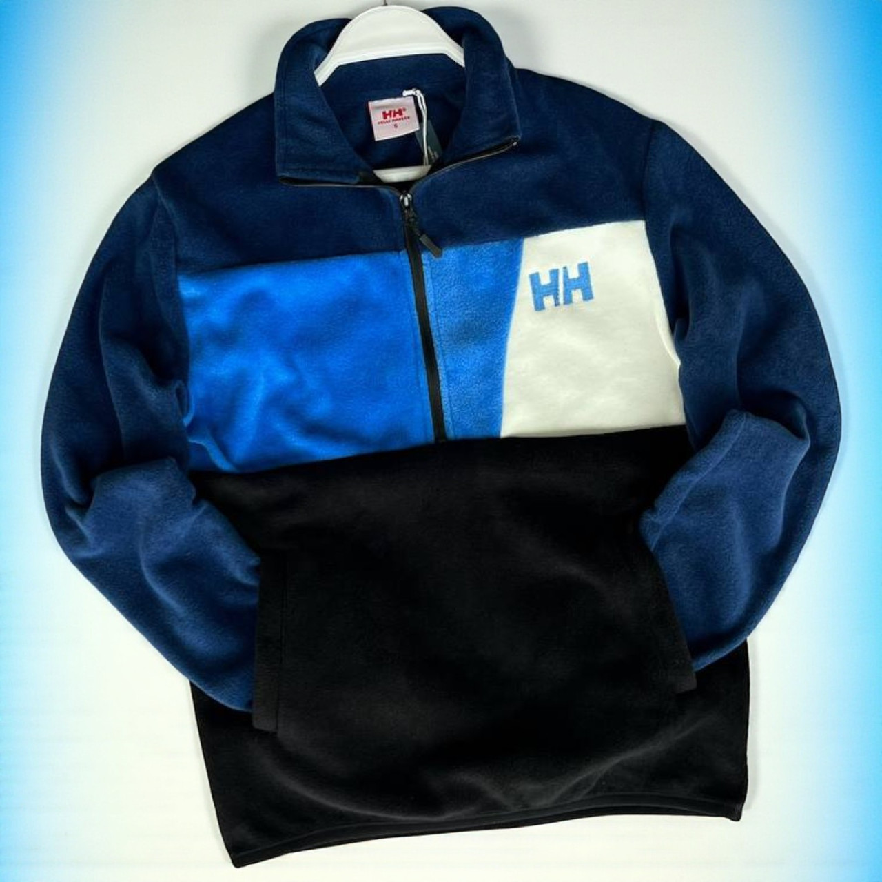 Чоловіча флісова кофта helly hansen комір-стійка Фліска на блискавці без капюшона Хеллі Хансен, фото 1
