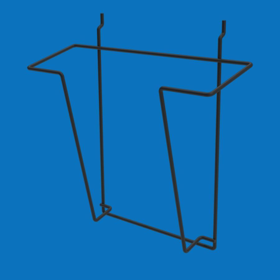 Кишеня під листівки А4 на перфорацію, чорна