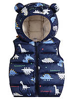 Дитяча тепла  жилетка для хлопчика