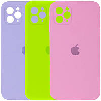 Чохол Silicone Case Square Full Camera Protective (AA) для Apple iPhone 11 Pro (5.8")