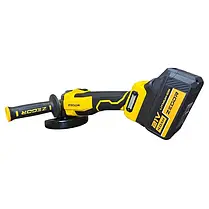 Кутова шліфмашина акумуляторна 21 В 125 мм Zegor Profesional AGP-21BL болгарка з безщітковим двигуном, фото 3