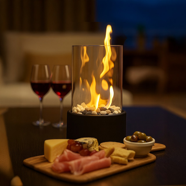 Біокамін KAMINER 26300 зі скляною копулою