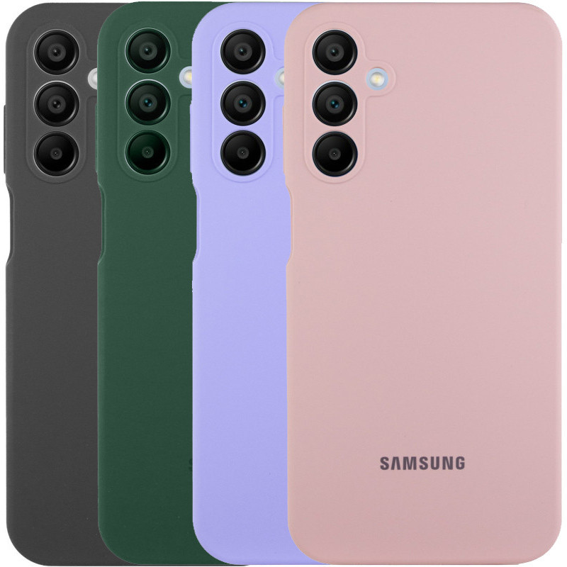Чохол Silicone Cover Lakshmi Full Camera (AAA) with Logo для Samsung Galaxy A15 4G/5G / M15 5G, фото 1