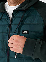 Чоловічий спортивний костюм на флісі зелений великого розміру Розміри: 48.50. 52. 54. 56. 58., фото 5