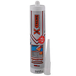 Герметик на силіконовій основі універсальний 280мл прозорий, X-TREME (000029299)