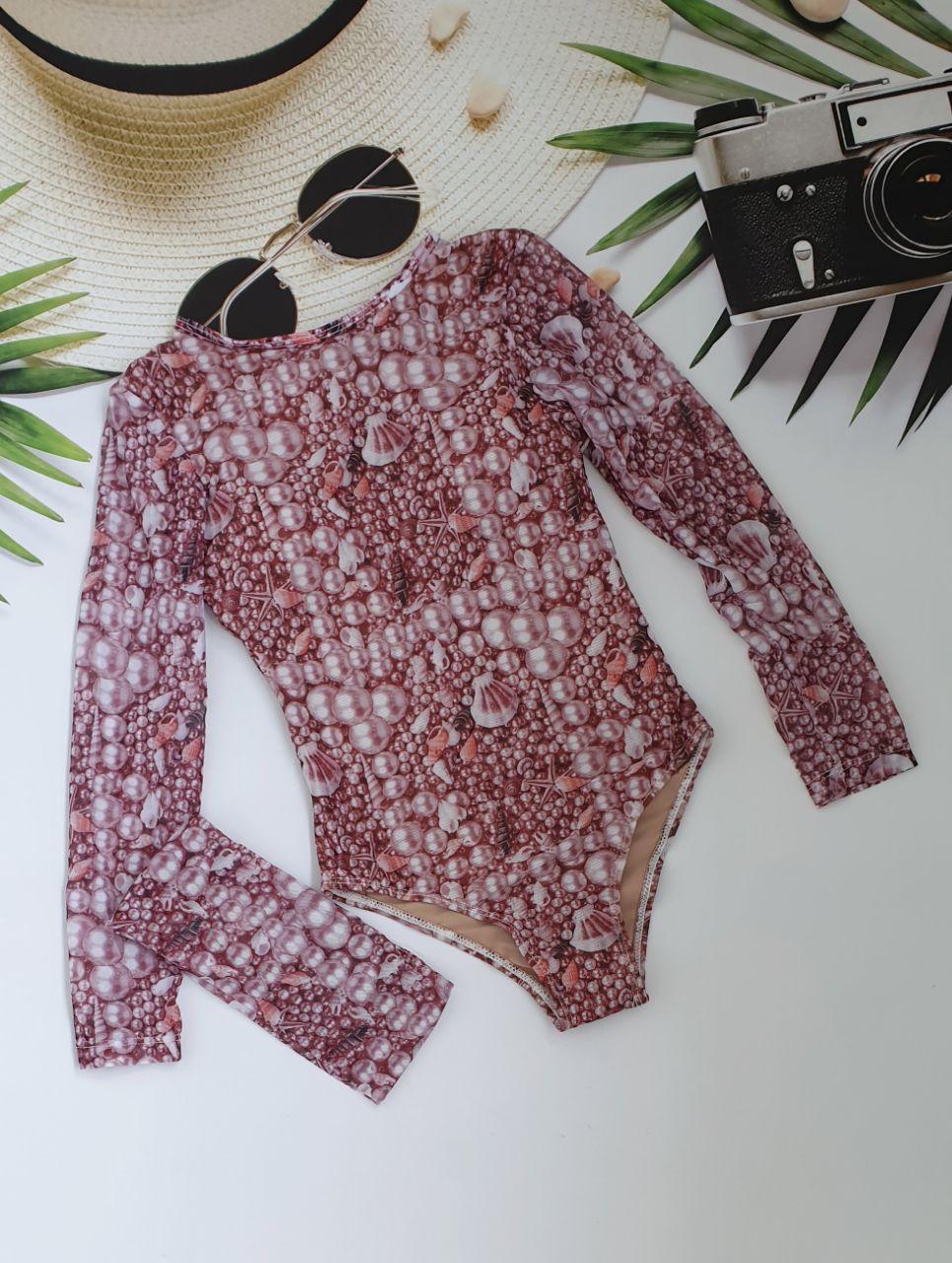 Підлітковий купальник із SPF-35 захистом для дівчаток, 30-38 разів 34, фото 1