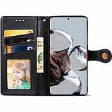 Шкіряний чохол-книжка GETMAN Gallant (PU) для Xiaomi 12T / 12T Pro, фото 4
