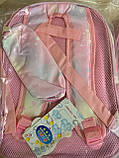 Рюкзак дитячий шкільний портфель Labubu 10647-5 лабубу рожевий, фото 3