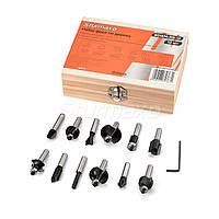 Набір фрез по дереву, 12 шт. Sturmax 9016M-RB-12