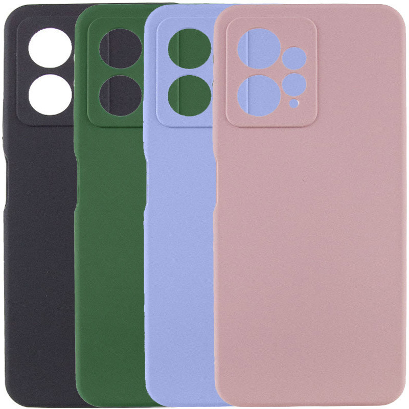Чохол Silicone Cover Lakshmi Full Camera (AAA) для Xiaomi Redmi Note 12 4G, фото 1