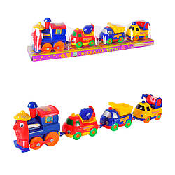 1113 К Паравозик батар,3 машини,в слюді