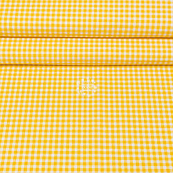 Ранфорс шириною 240 см "Жовта клітинка 5 мм", №5751