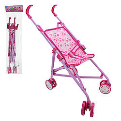 886 АВ Коляска-тростина метал 8 коліс,у пакеті