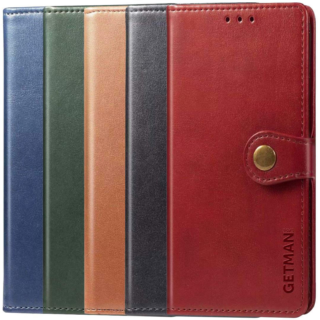 Шкіряний чохол-книжка GETMAN Gallant (PU) для Xiaomi Redmi 12, фото 1