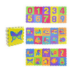 9808 С Пазли фомові 30*30 см 10 дет,