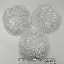 Бант на гумці "Фатин мереживо" 13 см.