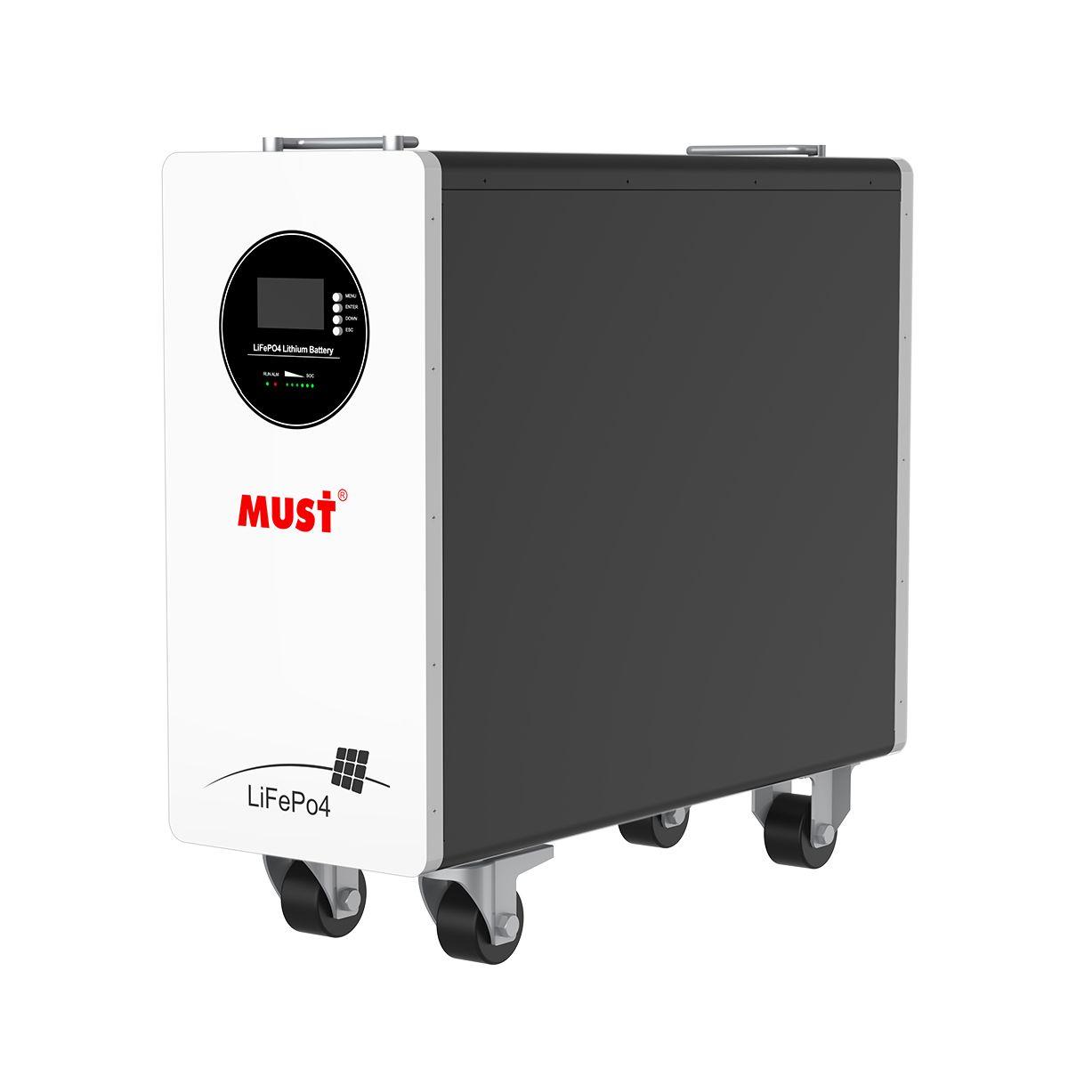 Акумуляторна батарея MUST LP21-48300, 51.2 В 300 А·год, LiFePO4 (LP2100-48300)