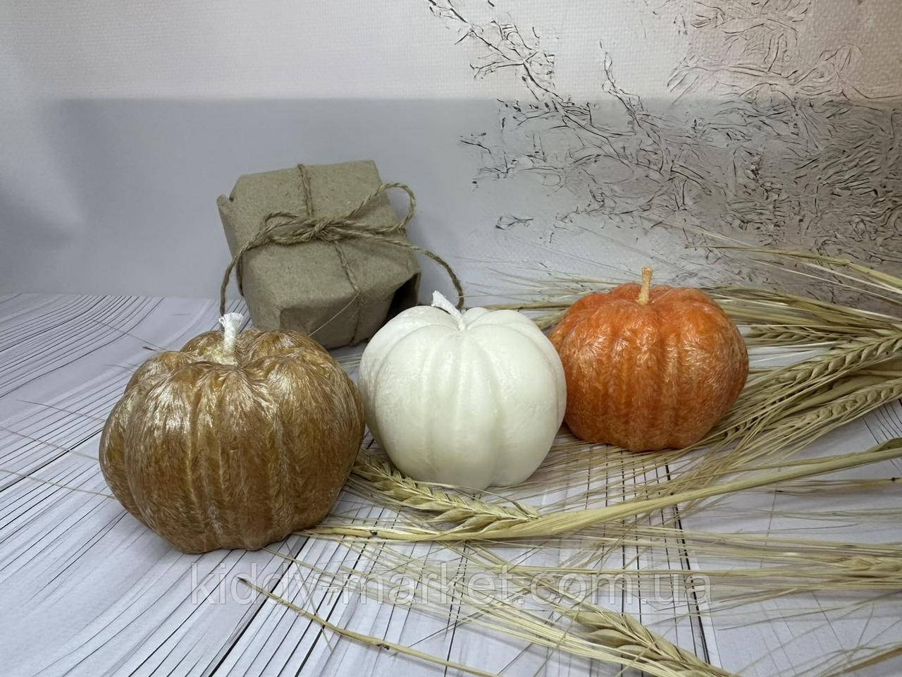 Свічка воскова Гарбуз, фото 1