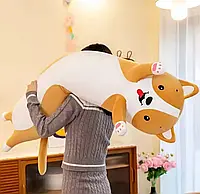 М'яка іграшка Хатіко 110 см великий дитячий Батон подушка антистрес обнімашка плюшева для сну