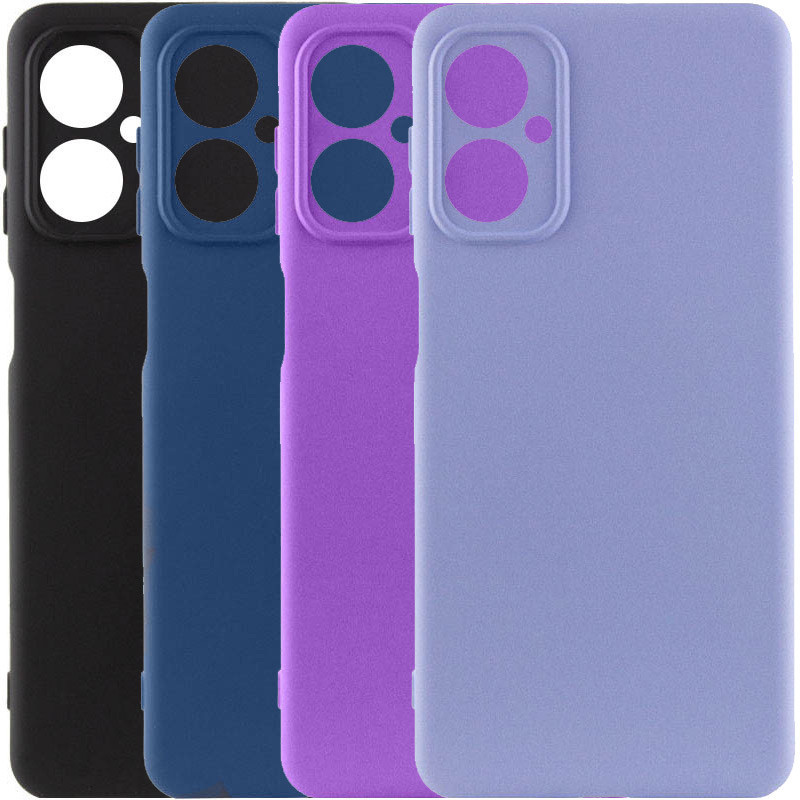 Чохол Silicone Cover Lakshmi Full Camera (AA) для Motorola Moto G55 5G, фото 1
