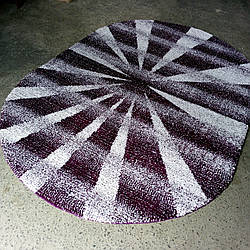 Килим мікрофібра овальний 2х3 Туреччина