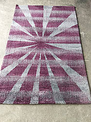 Килим мікрофібра фіолетовий 2х3 Туреччина прямокутний