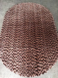 Килим коричневий овальний 1.6х2.3 Туреччина